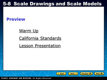 Preview Warm Up California Standards Lesson Presentation.