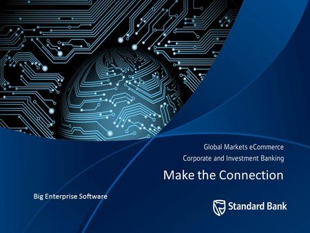 1 Make the Connection Big Enterprise Software. 2 Introduction - Setting the cat amongst the pigeons “The gap between what enterprise-class commercial.