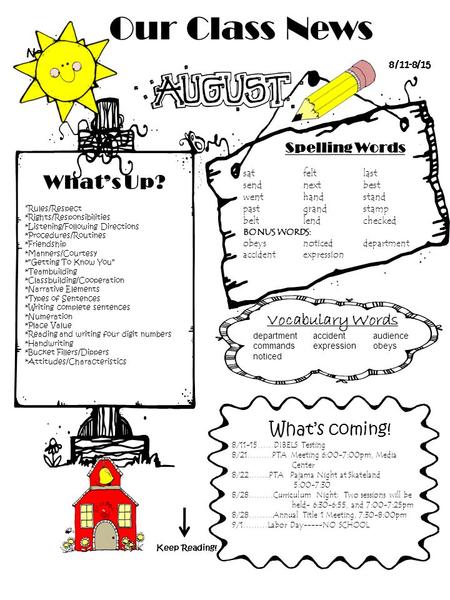 What’s Up? * Rules/Respect *Rights/Responsibilities *Listening/Following Directions *Procedures/Routines *Friendship *Manners/Courtesy *”Getting To Know.