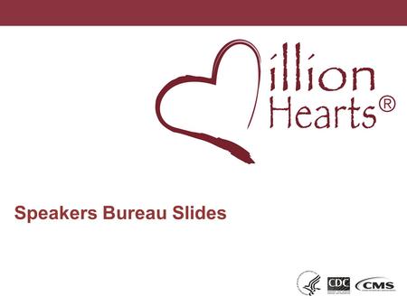 Speakers Bureau Slides