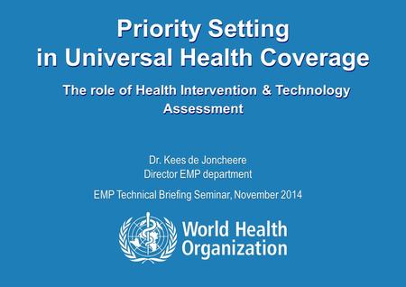 World Health Organization