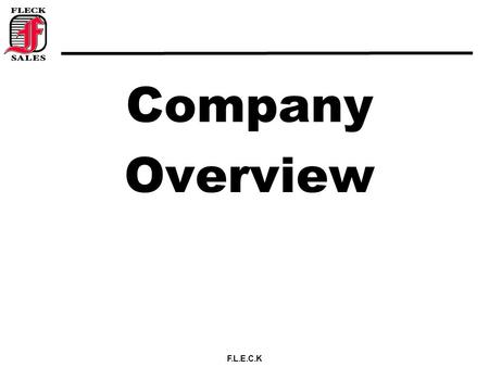 Company Overview.