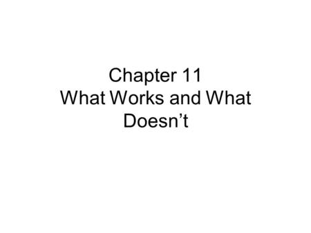 Chapter 11 What Works and What Doesn’t. Are Hospitals Good for You? From Angrist and Pischke, Mostly Harmless Econometrics.