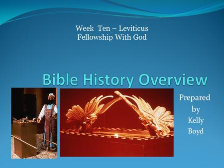 Bible History Overview