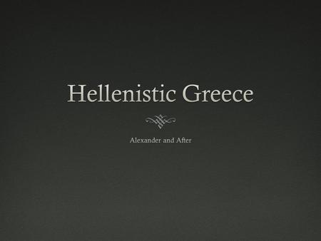 Delian League  After the Persian threat subsided, the Greek poleis had conflicts among themselves  The poleis formed an alliance called the Delian League.