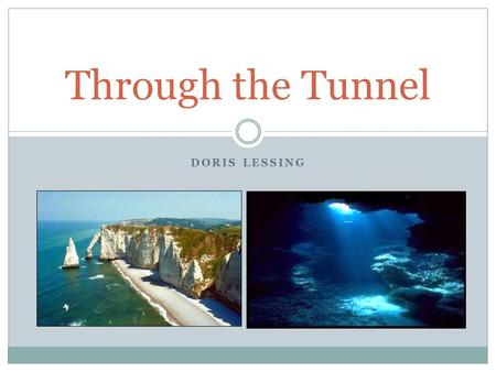 DORIS LESSING Through the Tunnel. Protagonist Point of View Jerry  Age?  11  Family?  No siblings  Father deceased  Mother  Culture?  British.