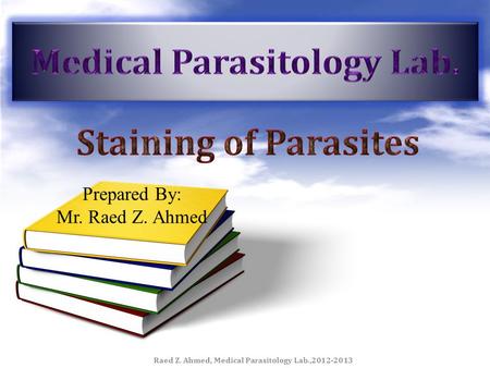 Medical Parasitology Lab.