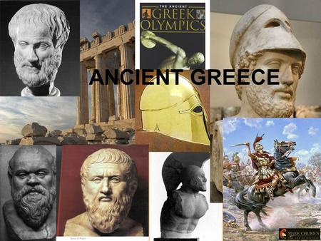 ANCIENT GREECE. The Role of Geography: Greece Greece: A mountainous peninsula along the Mediterranean Sea. Also: 2,000 islands along the Ionian and.