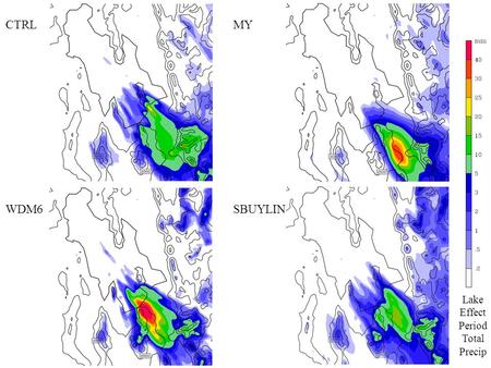 CTRLMY WDM6SBUYLIN Lake Effect Period Total Precip.