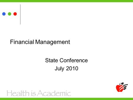 Financial Management State Conference July 2010. Purchasing Purchasing too much Purchasing high cost items Ordering the same amount each time No audit.