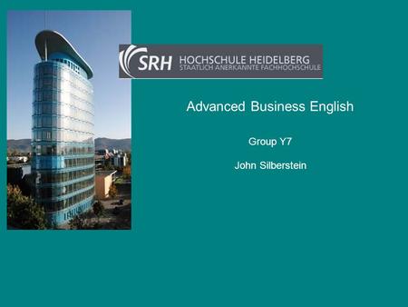 Advanced Business English