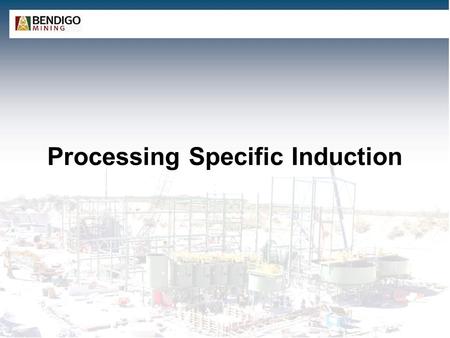 Processing Specific Induction