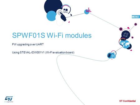 FW upgrading over UART Using STEVAL-IDW001V1 (Wi-Fi evaluation board)