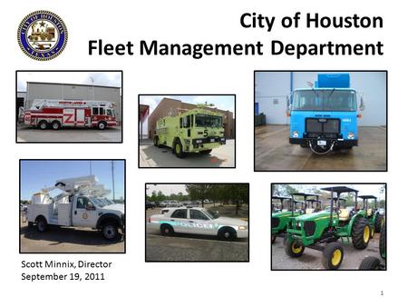 City of Houston Fleet Management Department