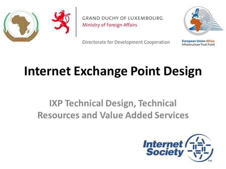 Internet Exchange Point Design