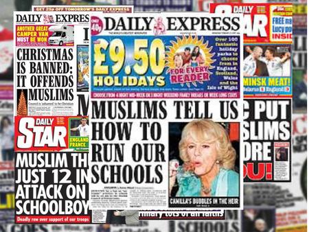 ISLAMOPHOBIA Prejudice, hatred or fear of Islam or Muslims WHY?