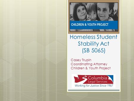 Homeless Student Stability Act (SB 5065)