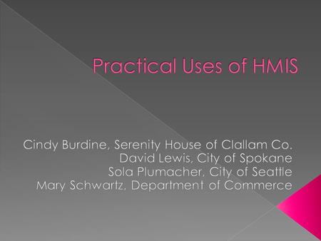  Serenity House › Coordinated Intake › Case Manager’s Tool › Funder Reports › HPRP Requirement › Tracking Performance › Living up to a guiding principle.