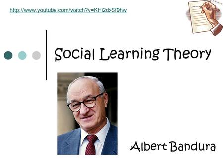 Social Learning Theory