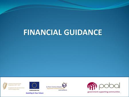 FINANCIAL GUIDANCE.