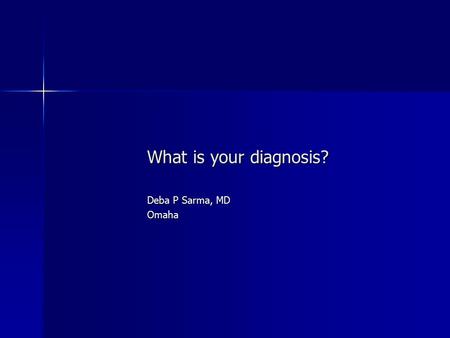 What is your diagnosis? Deba P Sarma, MD Omaha. M 75, left hand lesion Acute folliculitis and perifollicular abscess.