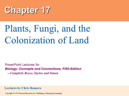 Plants, Fungi, and the Colonization of Land