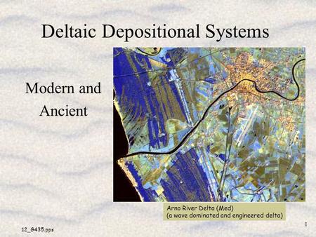 Deltaic Depositional Systems