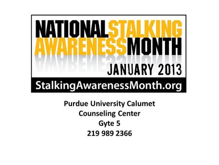 Purdue University Calumet Counseling Center Gyte 5 219 989 2366.