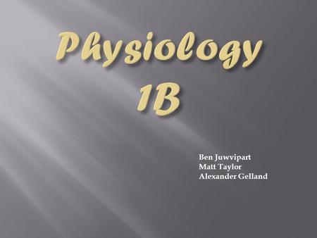 Ben Juwvipart Matt Taylor Alexander Gelland.  Specialized Cells- Uniquely suited to perform a particular function.  Nervous Tissue- Transmits Nerve.