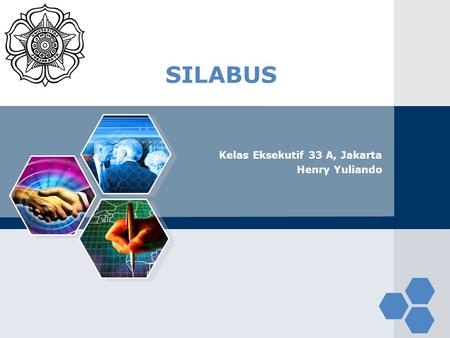 LOGO SILABUS Kelas Eksekutif 33 A, Jakarta Henry Yuliando.