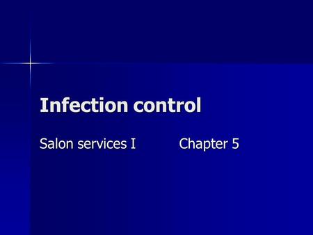 Salon services I Chapter 5