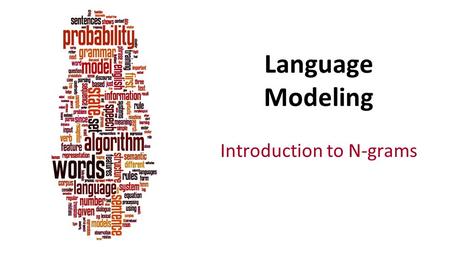 Introduction to N-grams