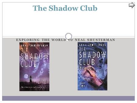 Exploring the world of Neal Shusterman