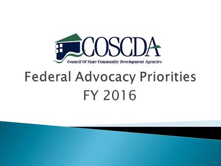 FY 2016.  Community Development  Housing  Homelessness  Cross-cutting.