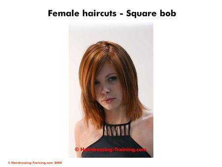 Female haircuts - Square bob