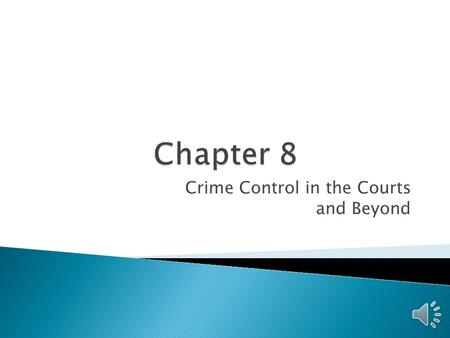 Crime Control in the Courts and Beyond  Preventive detention refers to the practice of locking dangerous defendants away until their trial dates. 