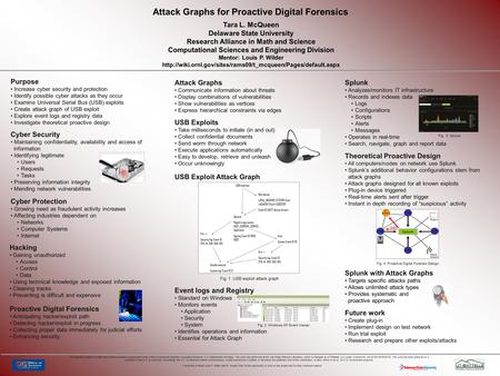 I would like to thank Louis P. Wilder and Dr. Joseph Trien for the opportunity to work on this project and for their continued support. The Research Alliance.