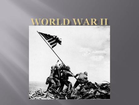  Adolph Hitler  Rise to power because of WWI  Criticized rather than submitted a plan for progress  Forced his way into the chancellorship.