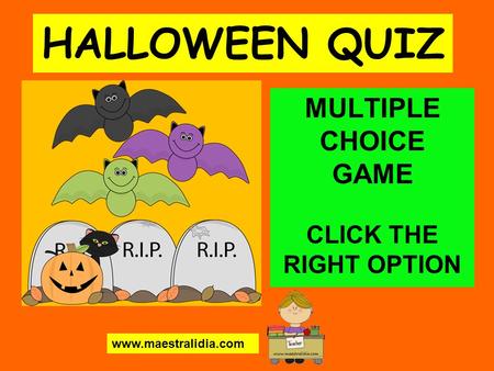 MULTIPLE CHOICE GAME CLICK THE RIGHT OPTION