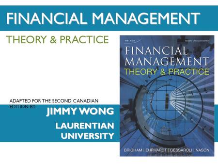 FINANCIAL PLANNING AND FORECASTING FINANCIAL STATEMENTS