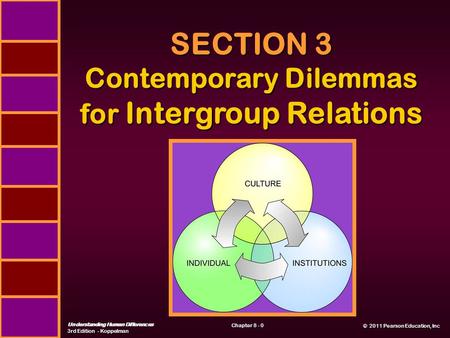 © 2011 Pearson Education, Inc © 2011 Pearson Education, Inc Understanding Human Differences 3rd Edition - Koppelman Chapter 8 - 0 SECTION 3 Contemporary.