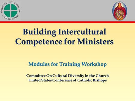 Building Intercultural Competence for Ministers