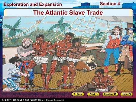 The Atlantic Slave Trade