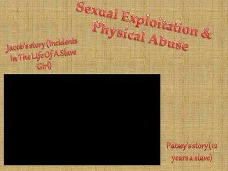 Harriet Jacobs Wanted the truth to be known about her sexual exploitation Mulatto How she uses her sexuality as a weapon of some sort Womanist Race and.