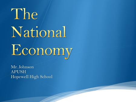 Mr. Johnson APUSH Hopewell High School. The Marshall Court Extension of Hamiltonian _________ policies Sanctity of _________ & ________ rights – ________.