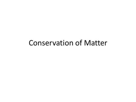 Conservation of Matter. Chemical Reactions Happen all of the time Happen naturally or can be man made Can be physical or chemical PHYSICAL CHEMICAL.