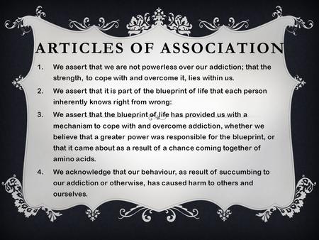 ARTICLES OF ASSOCIATION