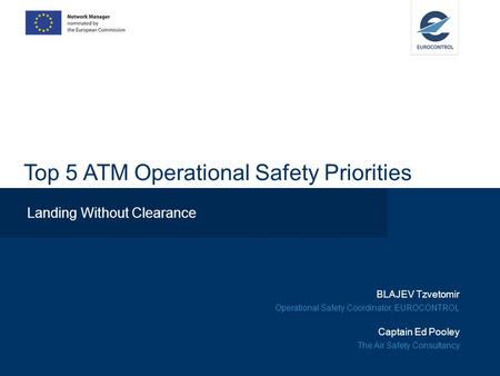 Top 5 ATM Operational Safety Priorities