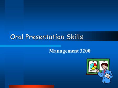 Oral Presentation Skills