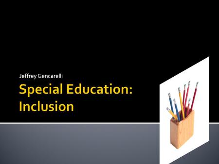 Jeffrey Gencarelli. SPED Background As the graph on the right depicts, starting with the 1950’s there was a widespread deinstitutionalization of individuals.